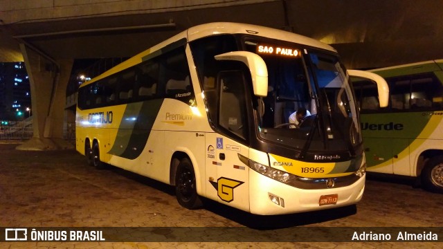 Empresa Gontijo de Transportes 18965 na cidade de Belo Horizonte, Minas Gerais, Brasil, por Adriano  Almeida. Número da foto: #9002066.