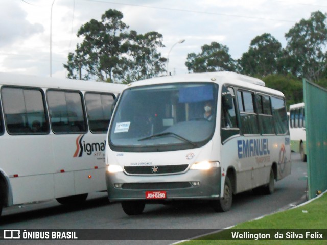Emanuel Transportes 3500 na cidade de Serra, Espírito Santo, Brasil, por Wellington da Silva Felix. Número da foto: #8999549.