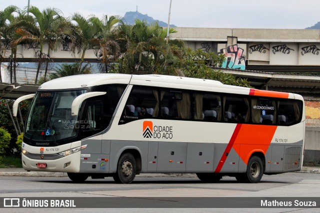 Viação Cidade do Aço RJ 174.131 na cidade de Rio de Janeiro, Rio de Janeiro, Brasil, por Matheus Souza. Número da foto: #9001061.