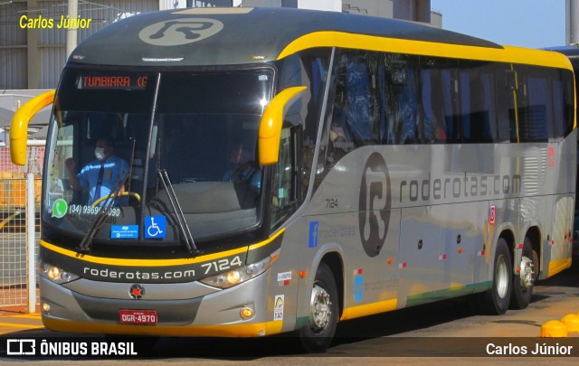 RodeRotas - Rotas de Viação do Triângulo 7124 na cidade de Goiânia, Goiás, Brasil, por Carlos Júnior. Número da foto: #9000449.