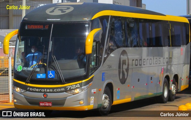 RodeRotas - Rotas de Viação do Triângulo 7124 na cidade de Goiânia, Goiás, Brasil, por Carlos Júnior. ID da foto: 9000449.