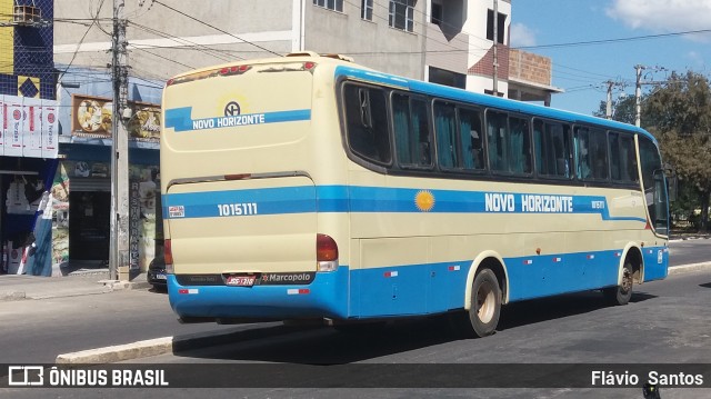 Viação Novo Horizonte 1015111 na cidade de Vitória da Conquista, Bahia, Brasil, por Flávio  Santos. ID da foto: 8999692.