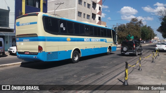 Viação Novo Horizonte 1010011 na cidade de Vitória da Conquista, Bahia, Brasil, por Flávio  Santos. ID da foto: 8999696.