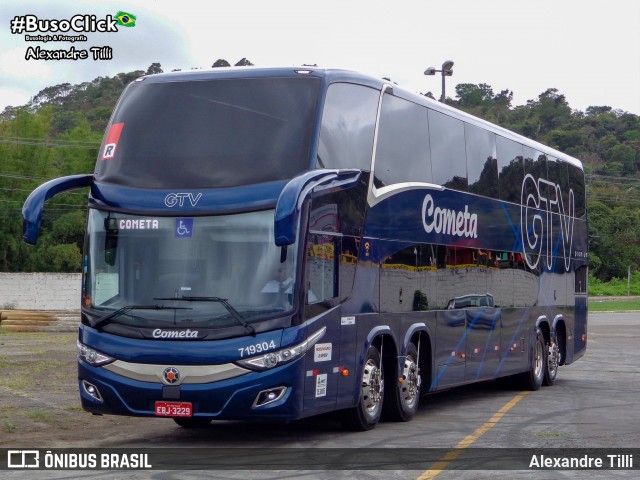 Viação Cometa 719304 na cidade de Juiz de Fora, Minas Gerais, Brasil, por Alexandre Tilli. ID da foto: 9001917.