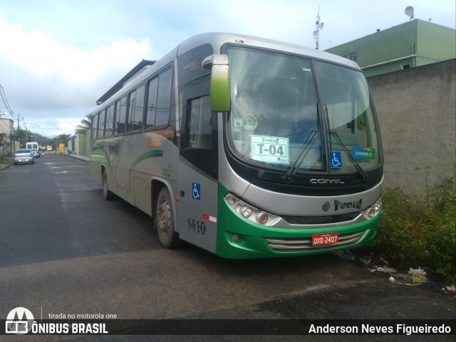 Turin Transportes 1410 na cidade de Nova Iguaçu, Rio de Janeiro, Brasil, por Anderson Neves Figueiredo. Número da foto: #9002012.