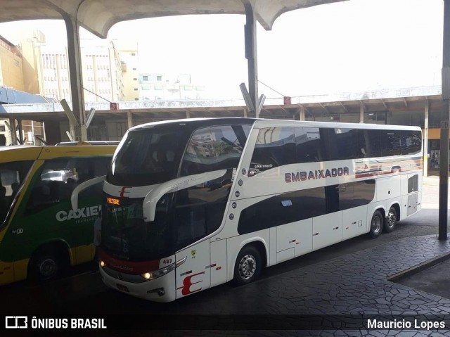 Expresso Embaixador 427 na cidade de Porto Alegre, Rio Grande do Sul, Brasil, por Mauricio Lopes. Número da foto: #9000886.