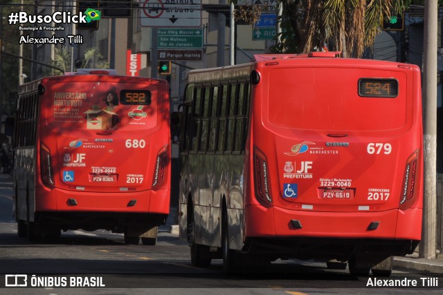 TUSMIL - Transporte Urbano São Miguel 679 na cidade de Juiz de Fora, Minas Gerais, Brasil, por Alexandre Tilli. Número da foto: #9001953.