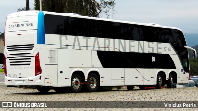 Auto Viação Catarinense 321302 na cidade de Joinville, Santa Catarina, Brasil, por Vinicius Petris. Número da foto: #9000990.
