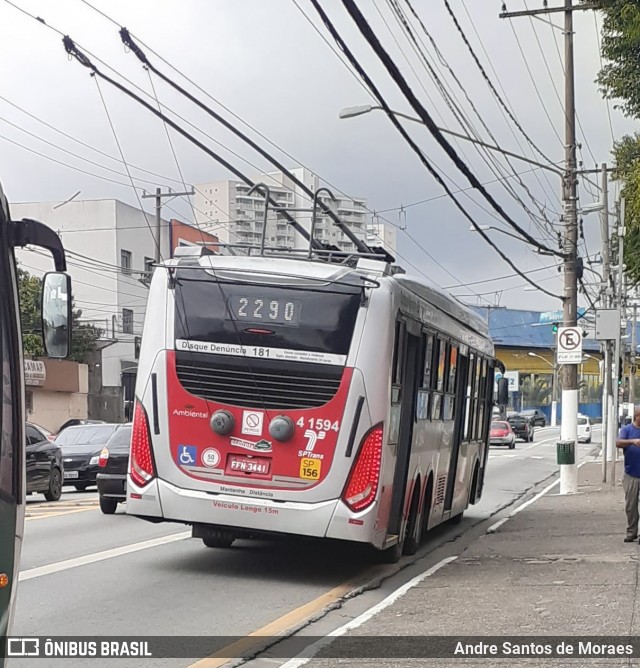 Himalaia Transportes > Ambiental Transportes Urbanos 4 1594 na cidade de São Paulo, São Paulo, Brasil, por Andre Santos de Moraes. Número da foto: #9003312.