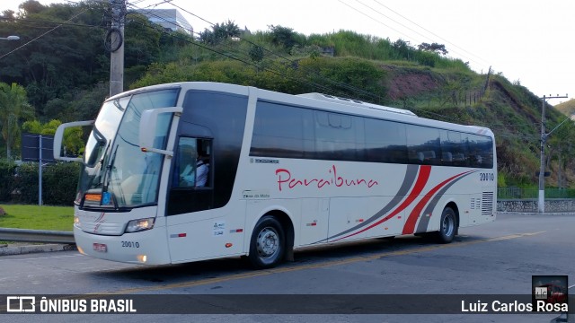Paraibuna Transportes 20010 na cidade de Juiz de Fora, Minas Gerais, Brasil, por Luiz Carlos Rosa. Número da foto: #9004617.