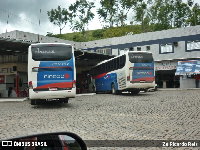 Viação Riodoce 80715 na cidade de Leopoldina, Minas Gerais, Brasil, por Zé Ricardo Reis. Número da foto: #9003680.