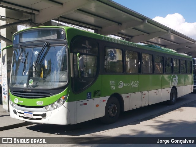 Tijuquinha - Auto Viação Tijuca A50213 na cidade de Rio de Janeiro, Rio de Janeiro, Brasil, por Jorge Gonçalves. Número da foto: #9005640.