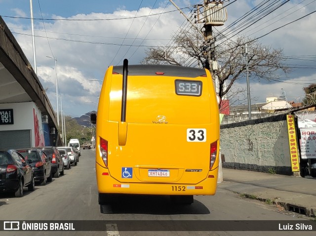 Transporte Suplementar de Belo Horizonte 1152 na cidade de Belo Horizonte, Minas Gerais, Brasil, por Luiz Silva. ID da foto: 9007025.