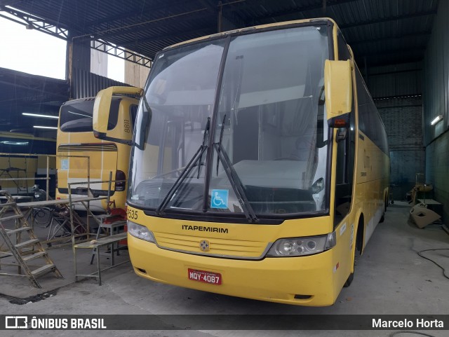 Viação Itapemirim 9535 na cidade de São Paulo, São Paulo, Brasil, por Marcelo Horta. Número da foto: #9007159.