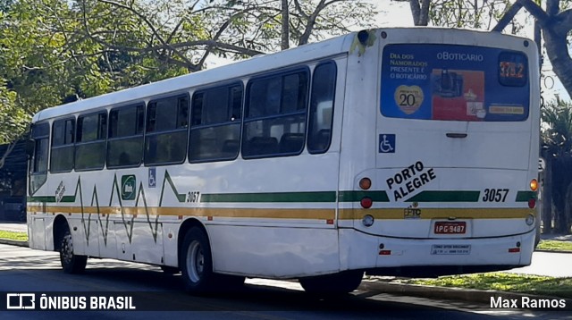 Sudeste Transportes Coletivos 3057 na cidade de Porto Alegre, Rio Grande do Sul, Brasil, por Max Ramos. ID da foto: 9007085.