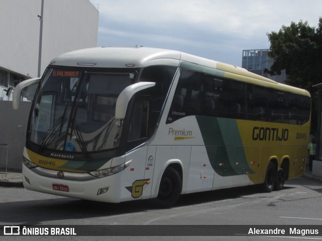 Empresa Gontijo de Transportes 18845 na cidade de Rio de Janeiro, Rio de Janeiro, Brasil, por Alexandre  Magnus. Número da foto: #9005562.