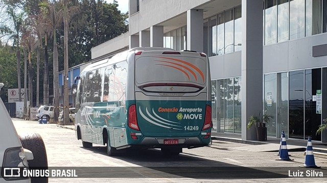 Expresso Unir 14249 na cidade de Lagoa Santa, Minas Gerais, Brasil, por Luiz Silva. Número da foto: #9007016.