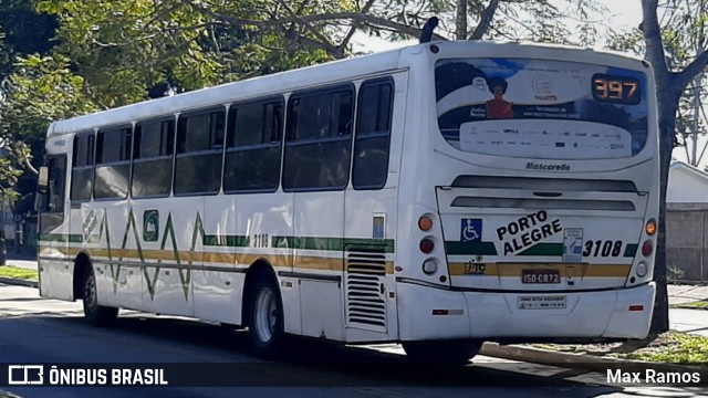 Sudeste Transportes Coletivos 3108 na cidade de Porto Alegre, Rio Grande do Sul, Brasil, por Max Ramos. Número da foto: #9007077.