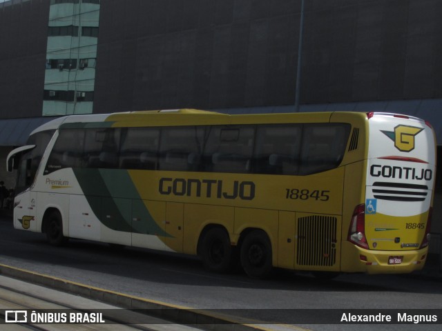 Empresa Gontijo de Transportes 18845 na cidade de Rio de Janeiro, Rio de Janeiro, Brasil, por Alexandre  Magnus. Número da foto: #9005575.