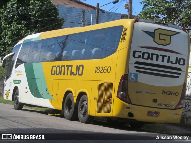 Empresa Gontijo de Transportes 18260 na cidade de Fortaleza, Ceará, Brasil, por Alisson Wesley. ID da foto: 9005647.