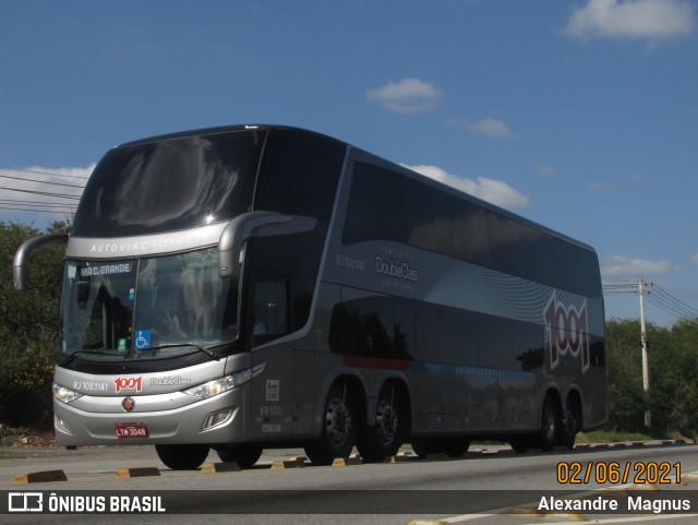 Auto Viação 1001 RJ 108.1141 na cidade de Seropédica, Rio de Janeiro, Brasil, por Alexandre  Magnus. ID da foto: 9007313.