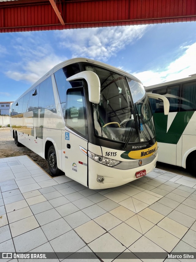 Viação Nacional 16115 na cidade de Itaobim, Minas Gerais, Brasil, por Marco Silva. Número da foto: #9007110.