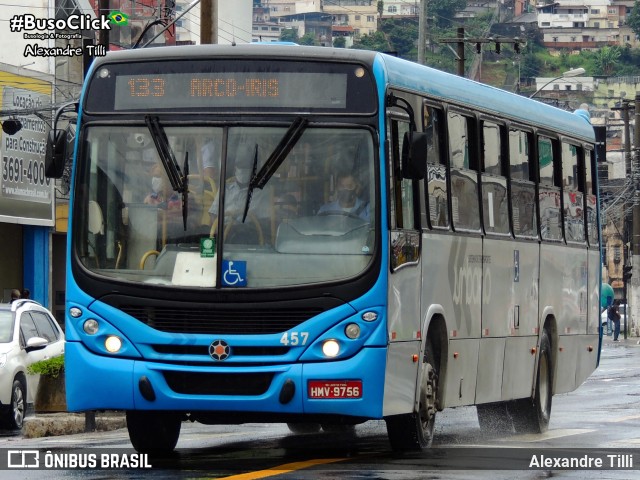 VSFL - Viação São Francisco 457 na cidade de Juiz de Fora, Minas Gerais, Brasil, por Alexandre Tilli. ID da foto: 8957598.