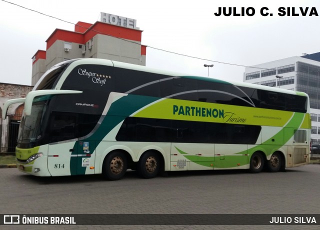 Parthenon Turismo 814 na cidade de Porto Alegre, Rio Grande do Sul, Brasil, por JULIO SILVA. Número da foto: #8958880.