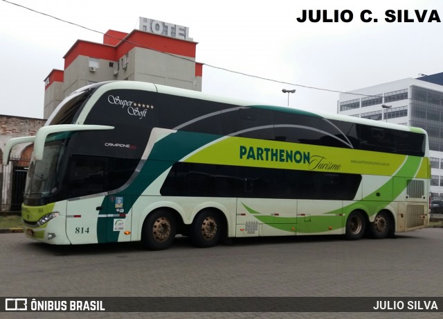 Parthenon Turismo 814 na cidade de Porto Alegre, Rio Grande do Sul, Brasil, por JULIO SILVA. ID da foto: 8958880.