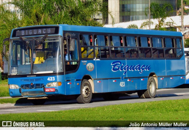 Biguaçu Transportes Coletivos Administração e Participação 423 na cidade de Florianópolis, Santa Catarina, Brasil, por João Antonio Müller Muller. Número da foto: #8956927.