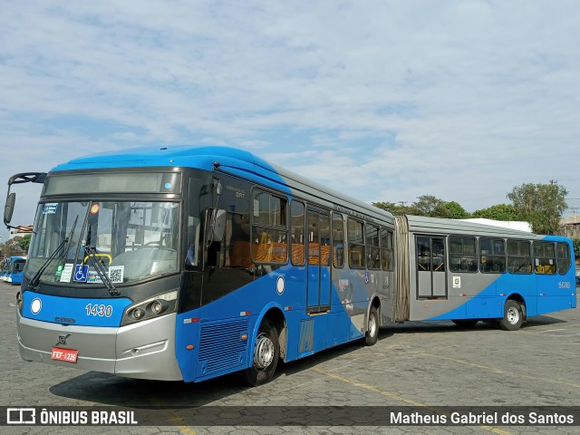 VB Transportes e Turismo 1430 na cidade de Campinas, São Paulo, Brasil, por Matheus Gabriel dos Santos. Número da foto: #9008939.