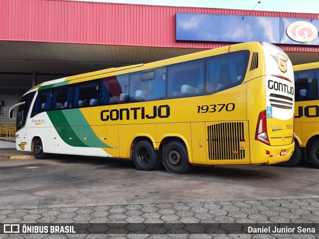 Empresa Gontijo de Transportes 19370 na cidade de João Monlevade, Minas Gerais, Brasil, por Daniel Junior Sena. ID da foto: 9007942.