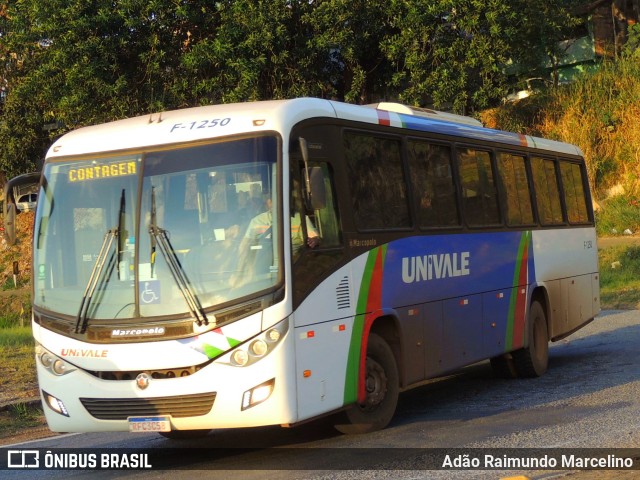 Univale Transportes F-1250 na cidade de Belo Horizonte, Minas Gerais, Brasil, por Adão Raimundo Marcelino. ID da foto: 9010571.