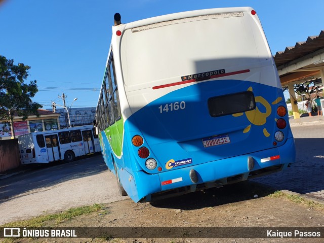 Serramar Transporte Coletivo 14160 na cidade de Serra, Espírito Santo, Brasil, por Kaique Passos. Número da foto: #9009179.
