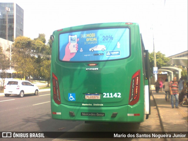 OT Trans - Ótima Salvador Transportes 21142 na cidade de Salvador, Bahia, Brasil, por Mario dos Santos Nogueira Junior. Número da foto: #9008608.