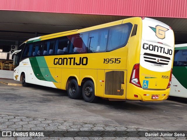 Empresa Gontijo de Transportes 19515 na cidade de João Monlevade, Minas Gerais, Brasil, por Daniel Junior Sena. Número da foto: #9008628.