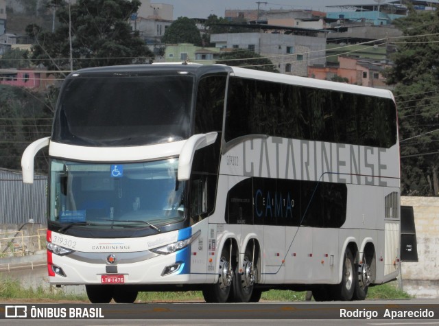 Auto Viação Catarinense 319302 na cidade de Conselheiro Lafaiete, Minas Gerais, Brasil, por Rodrigo  Aparecido. Número da foto: #9008827.
