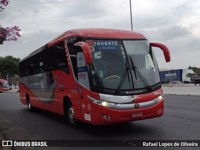Empresa de Ônibus Pássaro Marron 5816 na cidade de São Paulo, São Paulo, Brasil, por Rafael Lopes de Oliveira. Número da foto: #9009889.