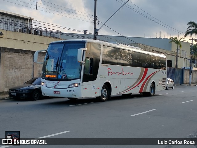 Paraibuna Transportes 20010 na cidade de Juiz de Fora, Minas Gerais, Brasil, por Luiz Carlos Rosa. Número da foto: #9010667.