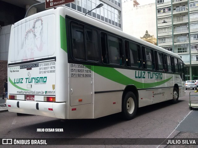 Luiz Turismo Viagens e Excursões 6034 na cidade de Porto Alegre, Rio Grande do Sul, Brasil, por JULIO SILVA. ID da foto: 9010222.