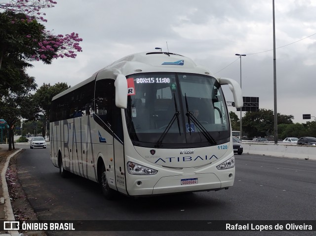 Viação Atibaia São Paulo 1120 na cidade de São Paulo, São Paulo, Brasil, por Rafael Lopes de Oliveira. Número da foto: #9010094.