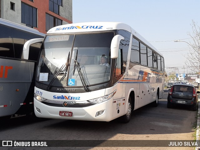 VUSC - Viação União Santa Cruz 2570 na cidade de Esteio, Rio Grande do Sul, Brasil, por JULIO SILVA. ID da foto: 9010232.