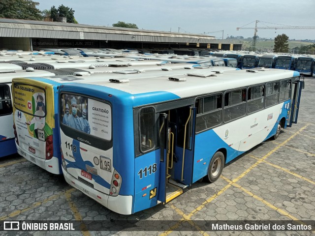 VB Transportes e Turismo 1118 na cidade de Campinas, São Paulo, Brasil, por Matheus Gabriel dos Santos. ID da foto: 9008950.