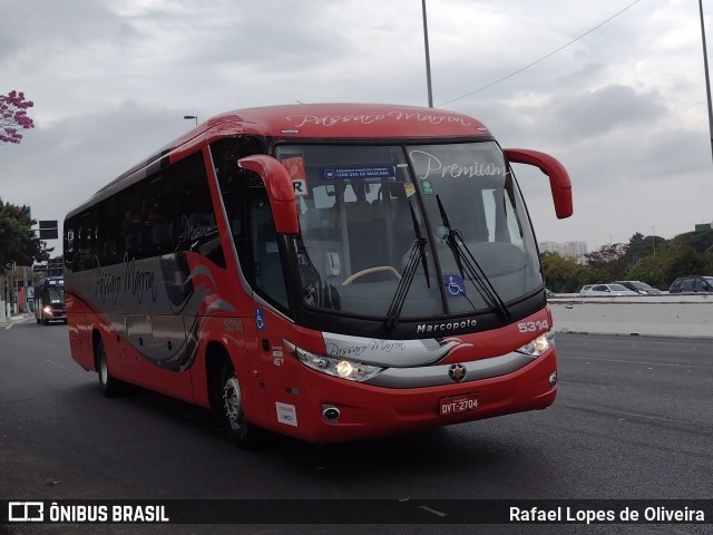 Empresa de Ônibus Pássaro Marron 5314 na cidade de São Paulo, São Paulo, Brasil, por Rafael Lopes de Oliveira. Número da foto: #9009929.