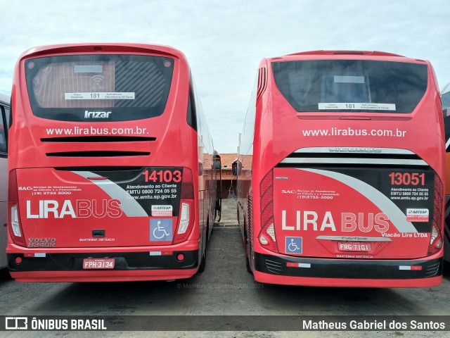 Lirabus 13051 na cidade de Campinas, São Paulo, Brasil, por Matheus Gabriel dos Santos. Número da foto: #9010585.
