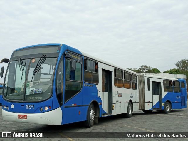 VB Transportes e Turismo 1571 na cidade de Campinas, São Paulo, Brasil, por Matheus Gabriel dos Santos. ID da foto: 9009036.