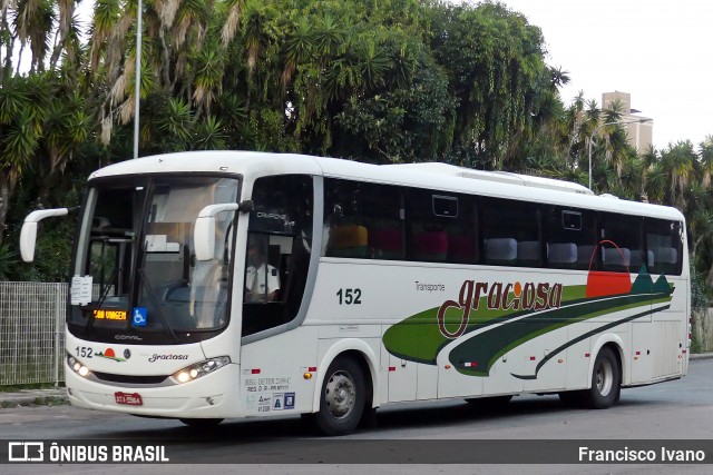 Graciosa Transporte e Turismo Ltda-ME 152 na cidade de Curitiba, Paraná, Brasil, por Francisco Ivano. Número da foto: #9010582.