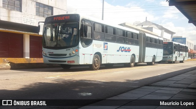 SOUL - Sociedade de Ônibus União Ltda. 7436 na cidade de Porto Alegre, Rio Grande do Sul, Brasil, por Mauricio Lopes. ID da foto: 9007648.