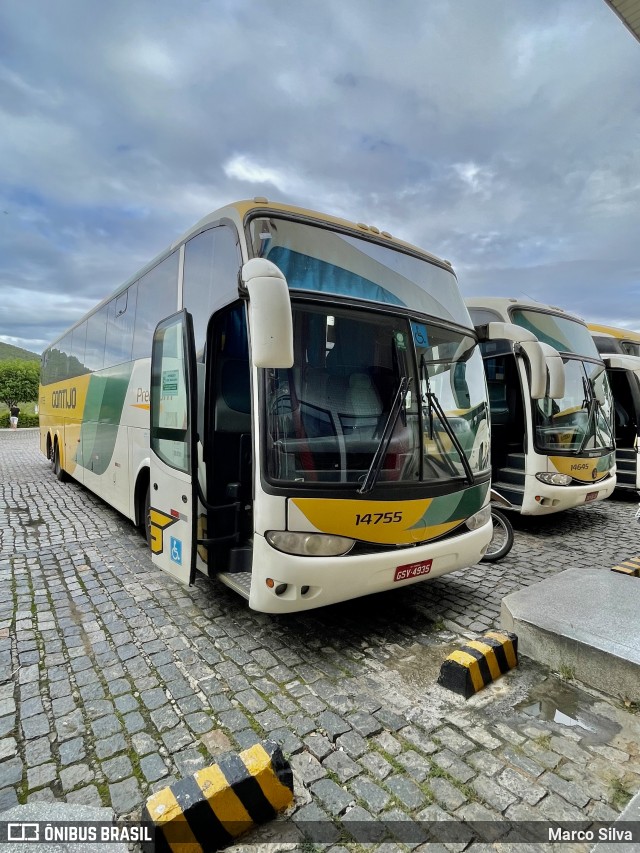 Empresa Gontijo de Transportes 14755 na cidade de Jequié, Bahia, Brasil, por Marco Silva. ID da foto: 9010594.