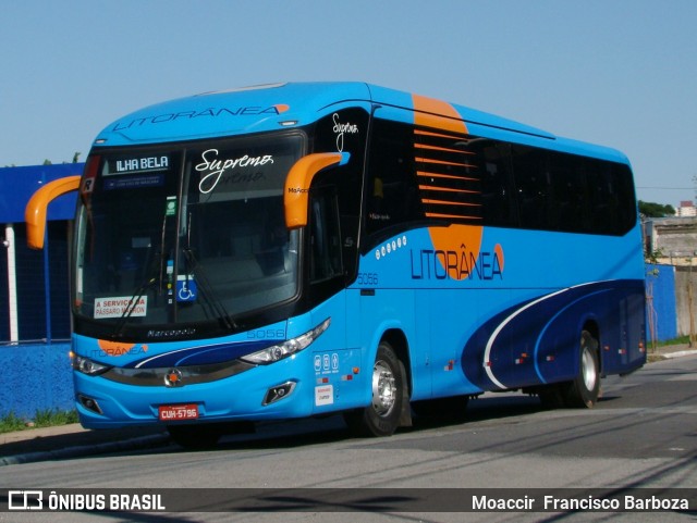 Litorânea Transportes Coletivos 5056 na cidade de São Paulo, São Paulo, Brasil, por Moaccir  Francisco Barboza. Número da foto: #9012288.